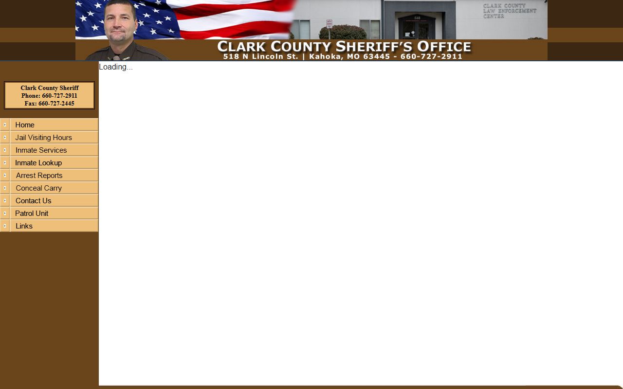 Clark County inmate records official inmate lookup page