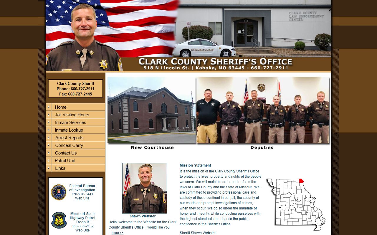 Clark County warrant records sheriff office website